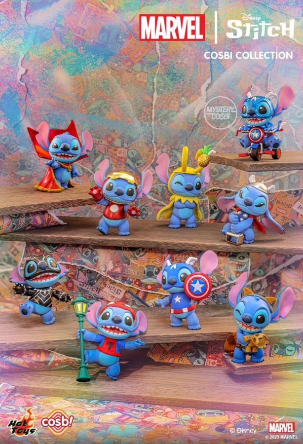 Marvel Comics - Stitch as Marvel Characters Cosbi Collection (Display of 8) - Image 10