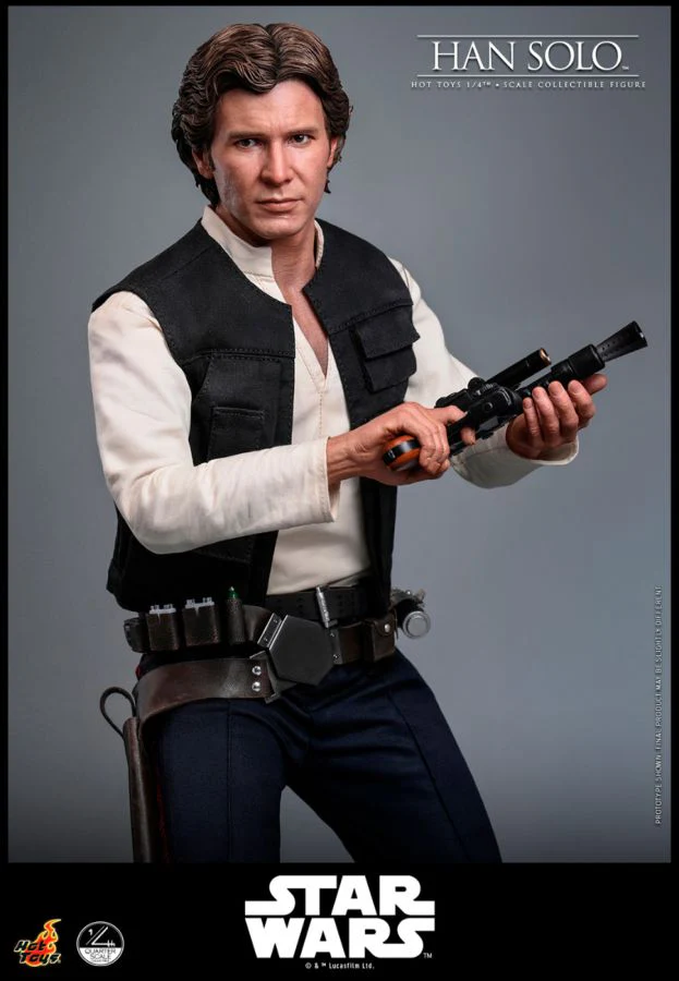 Star Wars - Han Solo 1:4 Scale Collectible Action Figure - Image 5